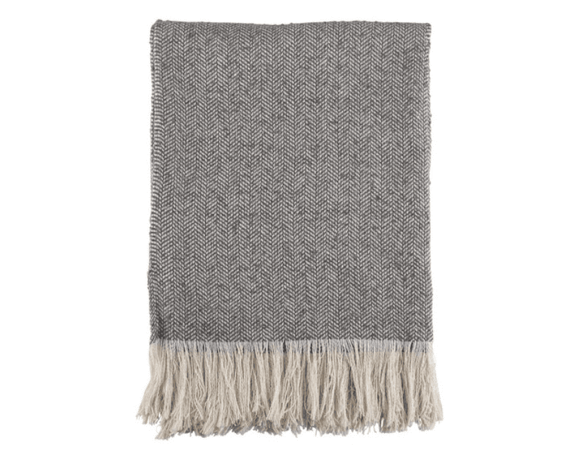 Grey Herringbone Pattern Fringe Throw Blankets Review Smartest Reviews