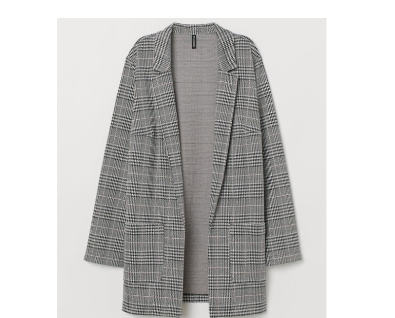 H & M+ Long Jacket Gray Review Smartest Reviews