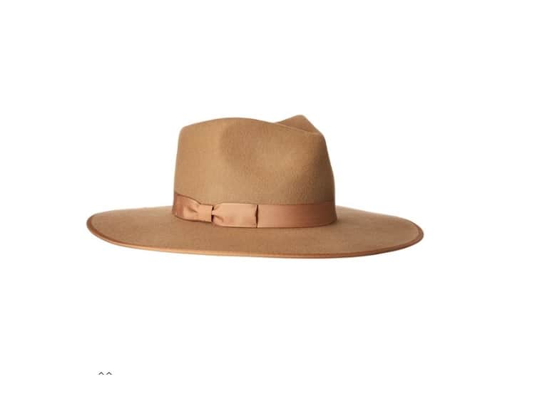 Lack of Color Teak Rancher Wool Felt Fedora (Light Brown) Fedora Hats