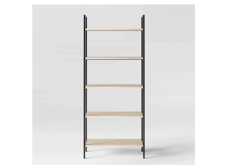 Loring Bookcase Vintage Oak Project 62 , Vintage Brown Review