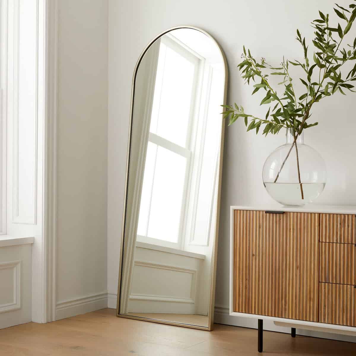 Metal Frame Mirror Arched Floor Review Smartest Reviews