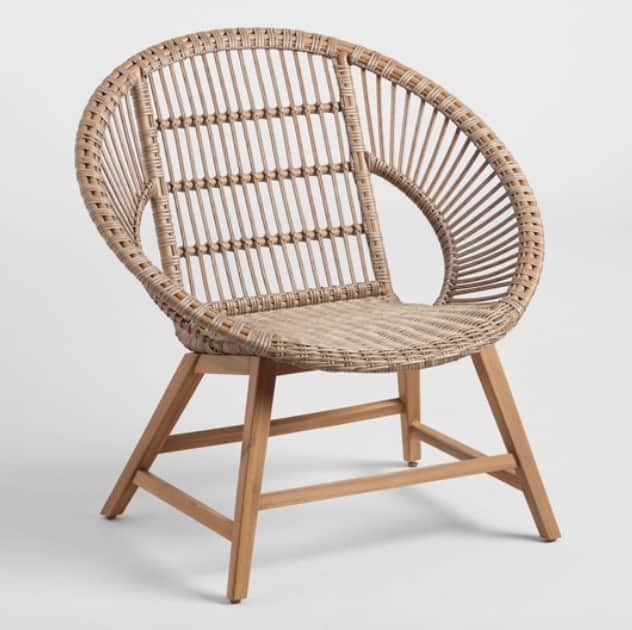 Natural String Durban Outdoor Patio Lounge Chair by World Market Review