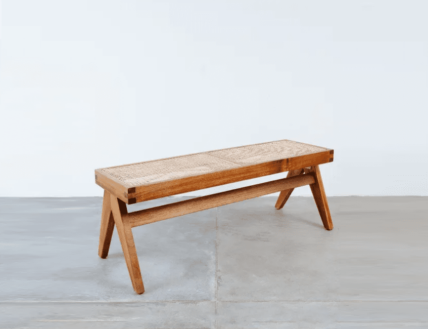 Noodle Bench Entryway End Of Bed Bench Skinny 4345 Inches Long, 58