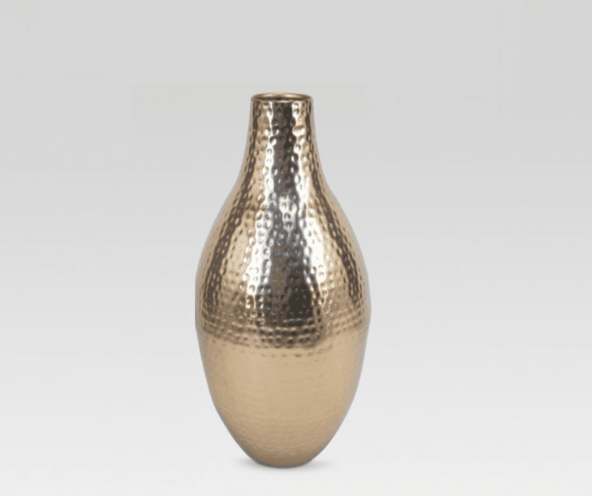 Textured Vase Gold Tall Threshold Review Smartest Reviews