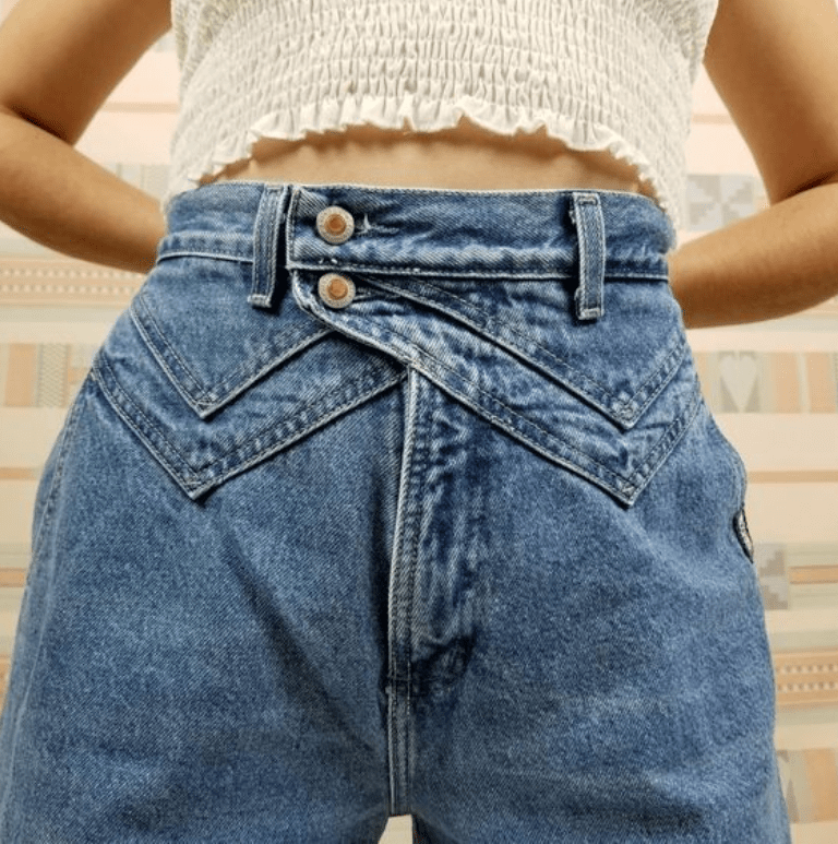 Vintage 1980s Rocky Mountains Rockies Jeans High Waist Plus Size Review