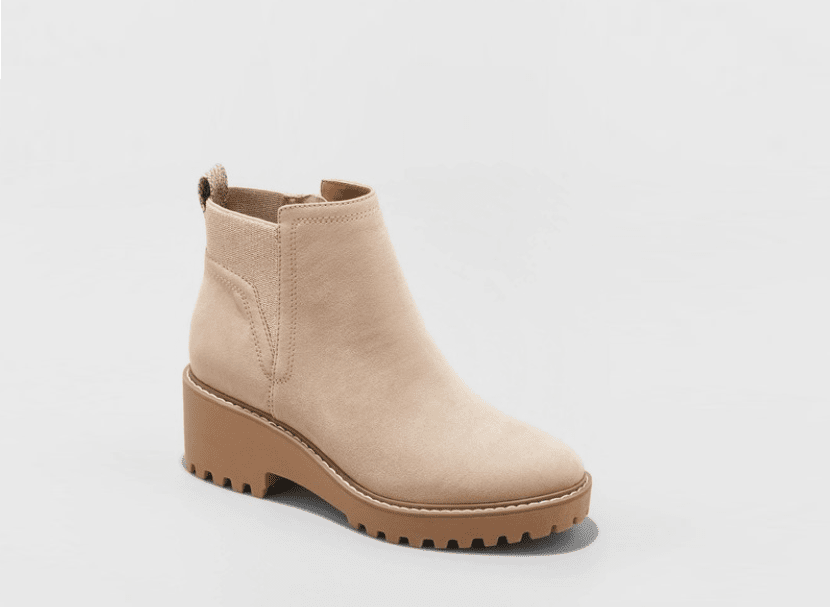 Women's Taci PullOn Ankle Boots Universal Thread Taupe 9, Brown