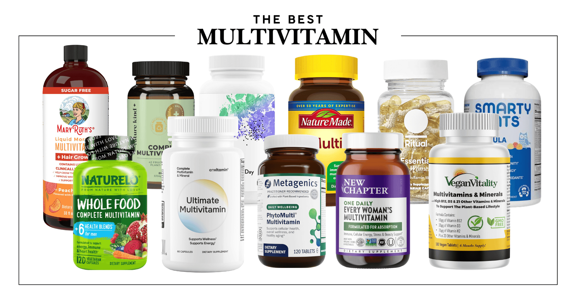 Top 5 Multivitamin Supplements Of 2025